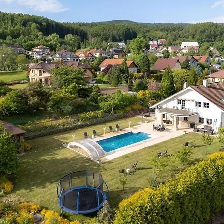Pool Retreat Near Prague By Aura Luxury Collection Villa Teplice